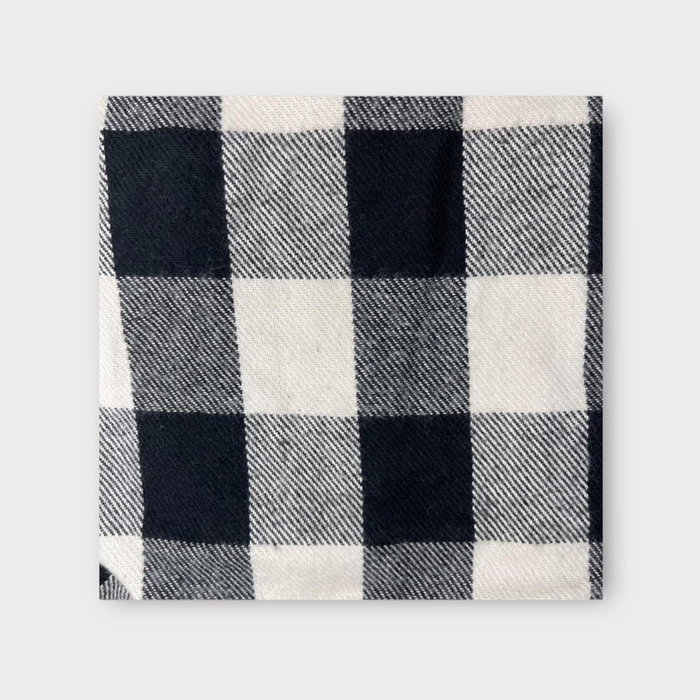 Happy Hadley Black & White Plaid Romper - Picture 5 of 5